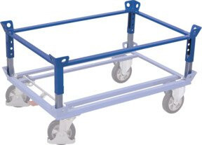 VARIOfit Aufsatzrahmen aus Stahl in Blau, B: 101,0 cm, H: 81,0 cm - Bild 1