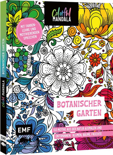 EMF Mandala Botanischer Garten Bunt/Mehrfarbig - Bild 1