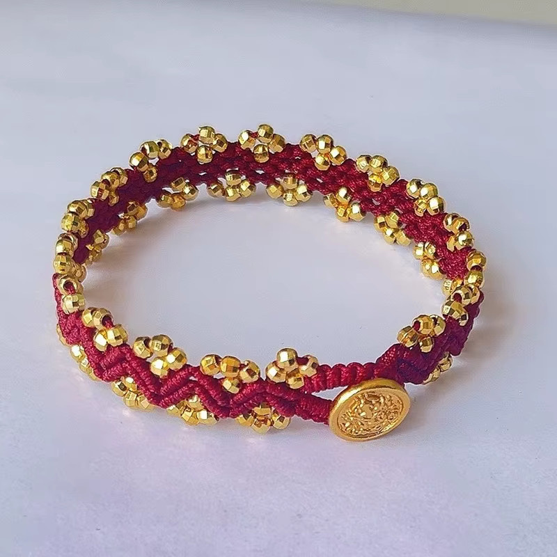 sennier Armband, rotes Seil, Damen - Bild 4