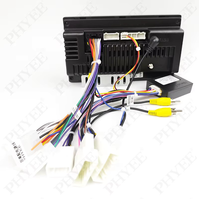 PHYEE CAN Bus Kabelbaum Decoder mit 28/24/16 Pin für Toyota Corolla Hilux Yaris Camry RAV4 inklusive SWC und Rückfahrkamera Unterstützung - Bild 2