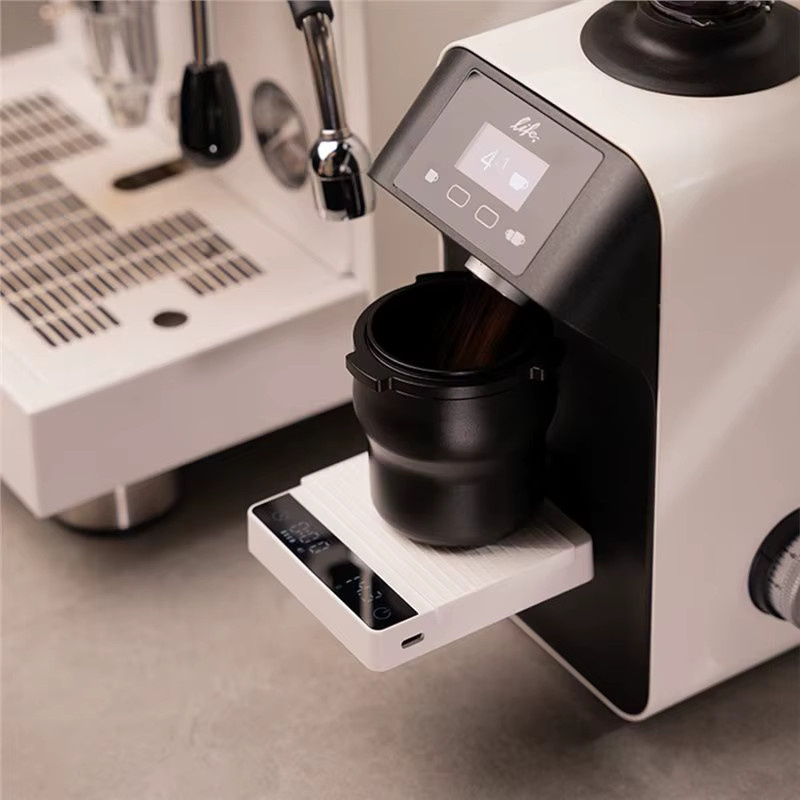 ALLOWANCE Mini-Espresso-Kaffee-Elektronikwaage mit Zeitfunktion in Schwarz - Bild 1