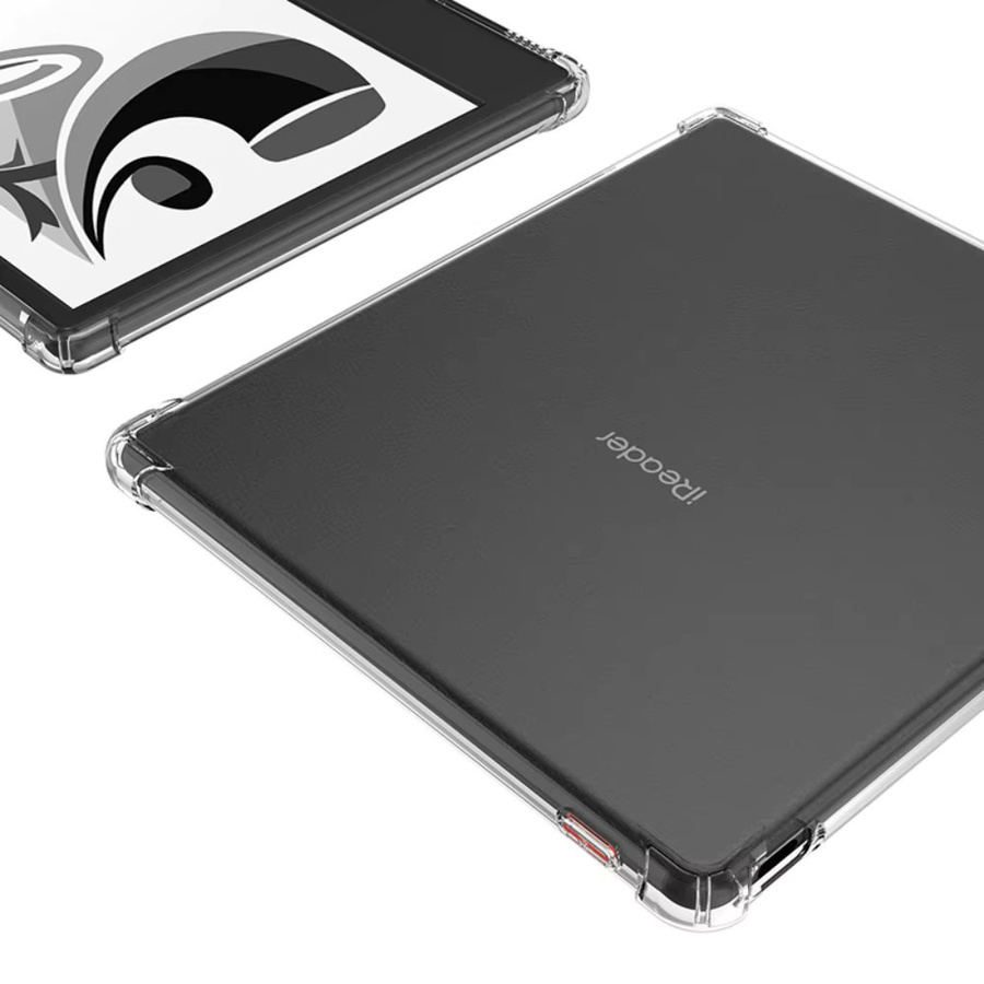 Transparente Funda-Hülle für Ireader Ocean 5, 5Pro, 5 5C (7 Zoll, 2025) aus stoßfestem TPU mit Airbags - Bild 3