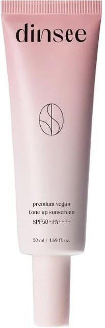 Dinsee Sonnencreme SPF50+, 50 ml, Vegan, mit Zink, Gesicht, Unisex - Bild 1