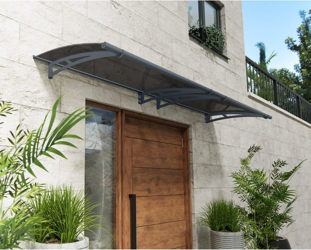 Canopia Aquila Vordach Solar Grau Klar B: 302 cm, T: 91,5 cm, H: 17,5 cm - Bild 2