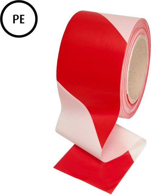 Conacord Absperrband Rot-Weiß Breite: 8 cm, Länge: 250 m - Bild 1