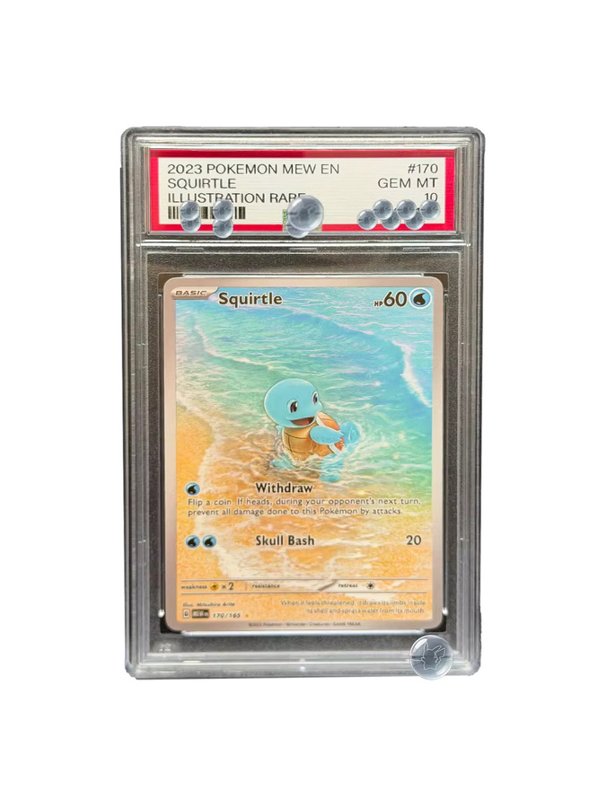 Keeppley Pokémon Mew und Squirtle Illustration Karte, Pappe / Karton, Bunt / Mehrfarbig - Bild 2