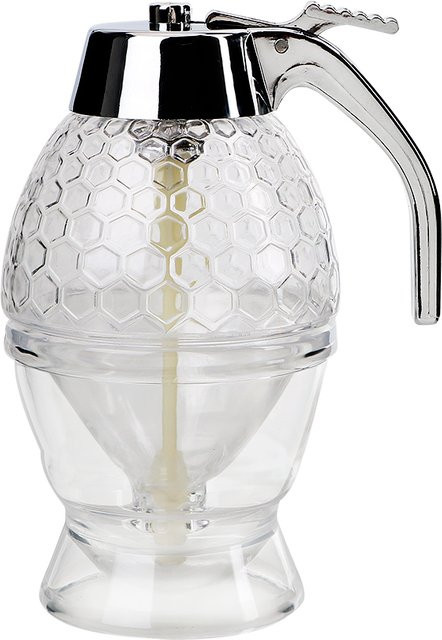 NICEYARD Honigspender aus Glas in Transparent mit Schraubverschluss, Volumen: 14,5 ml, Höhe: 7,7 cm - Bild 1