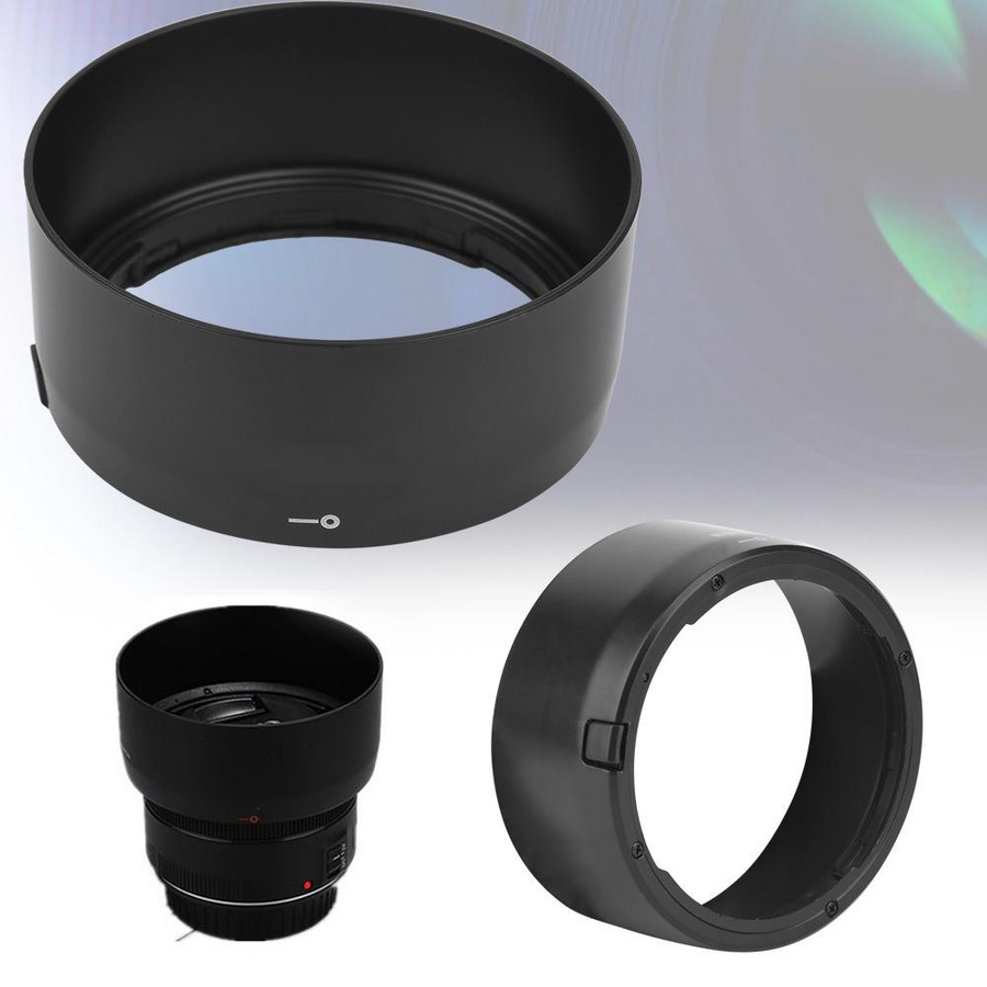 ES-68 ABS-Gegenlichtblende in Schwarz als Ersatz für Canon EF 50mm f/1.8 STM - Bild 5