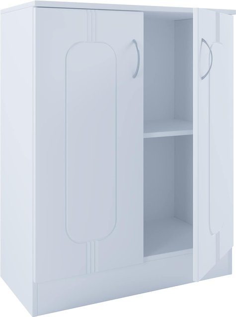 VCM Holz Kommode Sideboard Balia mit Drehtüren, H x B x T: 87 x 70 x 36 cm - Bild 1