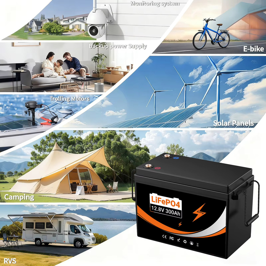EFFIVOLT LiFePO4 Lithium-Eisen-Akku mit BMS für Heimenergiespeicher, Dreirad, Go-Kart oder Notstromversorgung, 12V 100Ah / 24V 100Ah / 48V 50Ah - Bild 4
