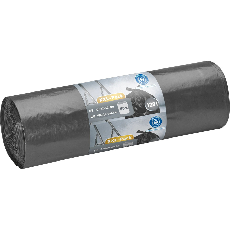Abfallsäcke Schwarz XXL-Pack 50 Stück für 120 Liter - Bild 2