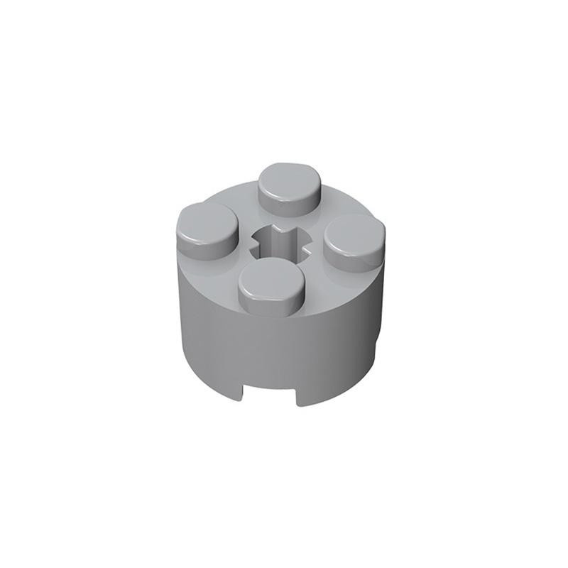 Yiran toy 6143 2x2 Rund mit Achsloch Bausteine 10-teiliges Set - Bild 1
