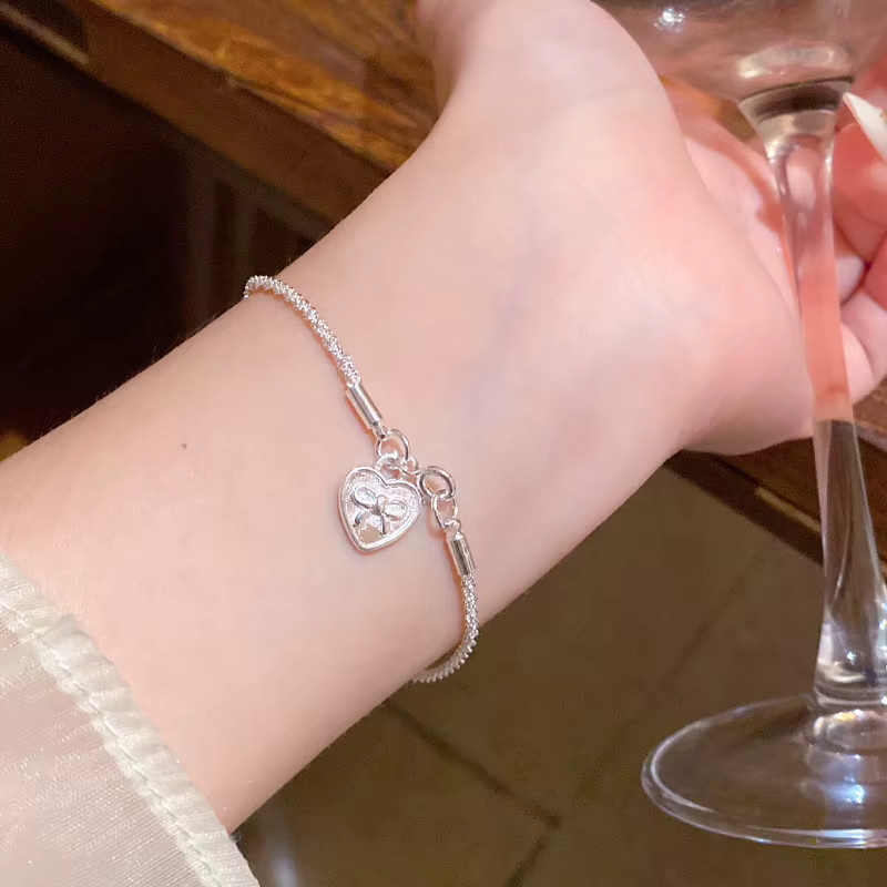 Love Bow Armband, Silber - Bild 2