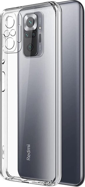 Transparente Silikon Schutzhülle für Xiaomi Redmi Note 10 Pro, Note 10S, Note 10 4G und Note 10 5G - Bild 1
