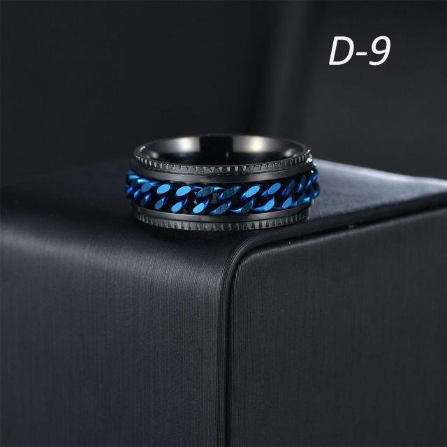 Allbestart Spinner Ring, Titanstahl, Herren - Bild 1