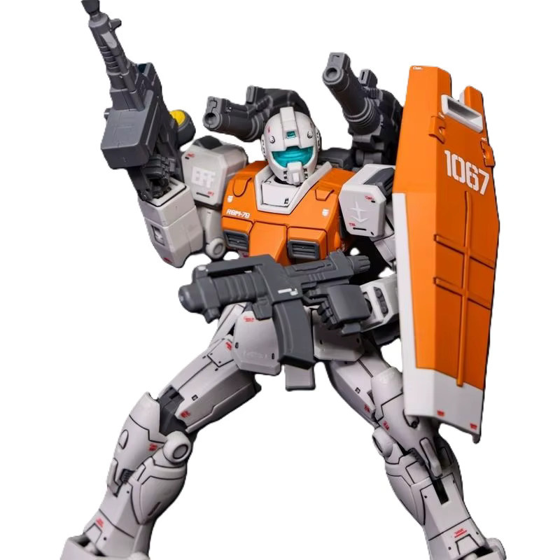 TAKARA TOMY HG 1/144 GTO Morocco GM RGM-79 Repair Double Cannon Advanced Version, Montagemodellbausatz, Actionfigur - Bild 4