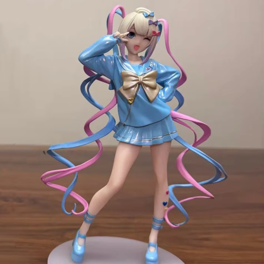 Bandai Needy Girl Overdose Anime-Figur, Actionfigur, 18cm, mit Katze - Bild 3