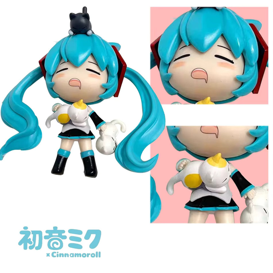 Bandai Anime Figur Schlafende Hatsune Miku aus PVC als Sammlerstück für deinen Schreibtisch - Bild 4