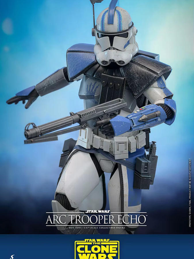 HotToys Star Wars ARC Trooper Echo, Actionfigur, 1/6, 12 Zoll - Bild 2