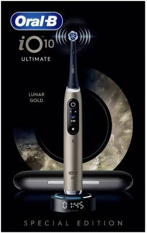 Oral-B iO Series 10 Elektrische Zahnbürste in Schwarz und Gold - Bild 3