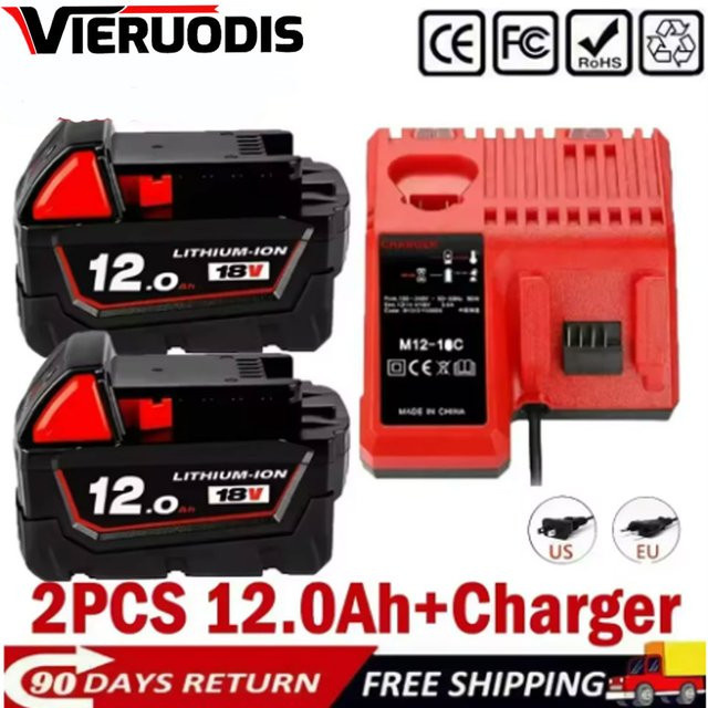 Milwaukee M18 XC Lithium-Ion Akku 18V 12000mAh - Bild 1