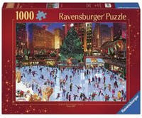 Ravensburger Puzzle Weihnachtszauber am Rockefeller Center New York 1000 Teile - Bild 1