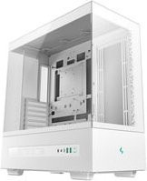 DeepCool CH690 Digital Tower-Gehäuse in Weiß mit USB-C und 3,5 mm Klinkenanschluss - Bild 1