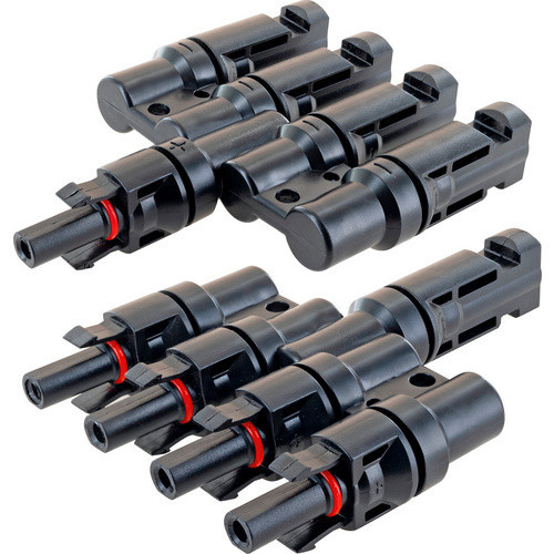 Schwaiger Solar-Adapter-Set 4in1 in Schwarz - Bild 3