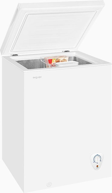 Exquisit GT150-010F Gefriertruhe in Weiss mit manueller Bedienung - Bild 1