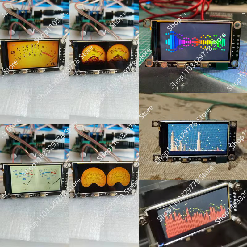 DIY Röhrenverstärker Audio-Modul mit sprachaktivierter analoger VU LCD Musik-Spektrumpegelanzeige - Bild 2