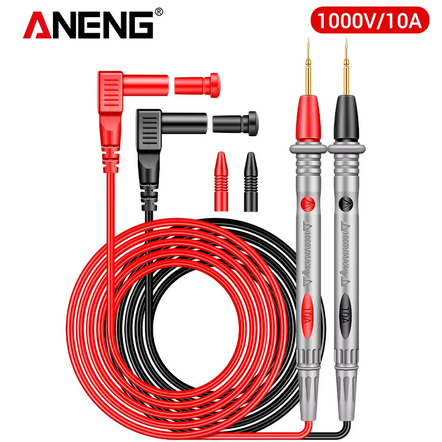 ANENG PT1005B Digital-Multimeter Messleitungen mit Nadelspitze, Rot, 1000V 10A - Bild 5