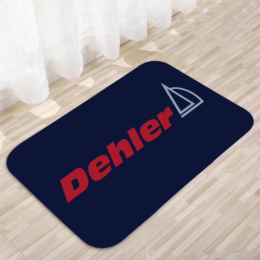 Moderne rutschfeste Fußmatte Dehler Yachten Design Teppich für Zuhause B: 80 cm, T: 50 cm - Bild 1