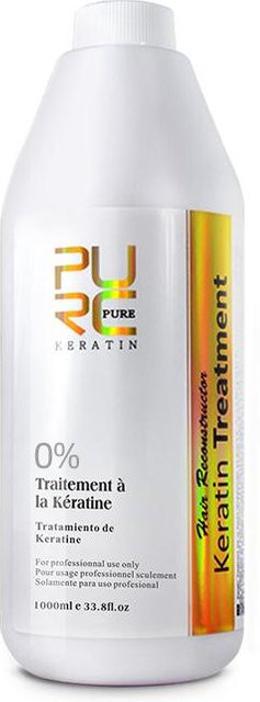 PURC Keratin Haarbehandlung, 1000 ml, für lockiges Haar - Bild 1