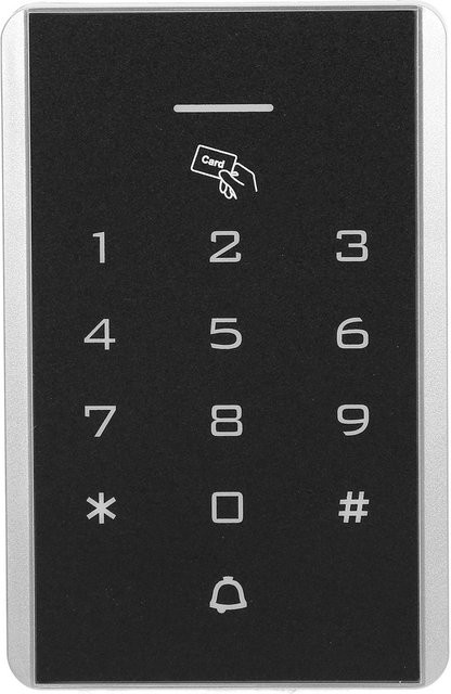 Standalone Sicherheitstür Zugangskontrolle mit Tastatur für Zuhause und Büro, 125KHz Eingangstor, Farbe: Weiß - Bild 1