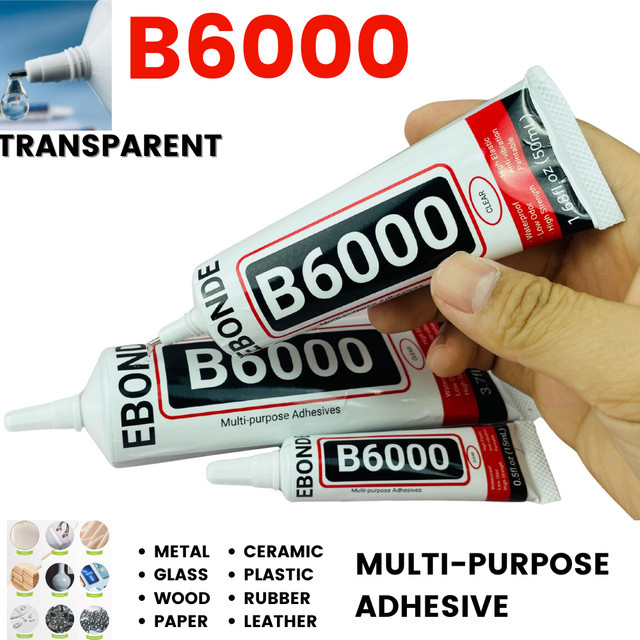 EBONDE B6000 Universalkleber Transparent für Telefonreparatur, Schmuck, Glas und Textilien - Bild 1