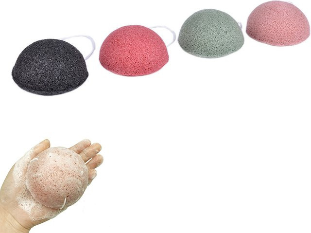 Ximonth Konjac-Schwamm zur Gesichtreinigung, Unisex - Bild 1