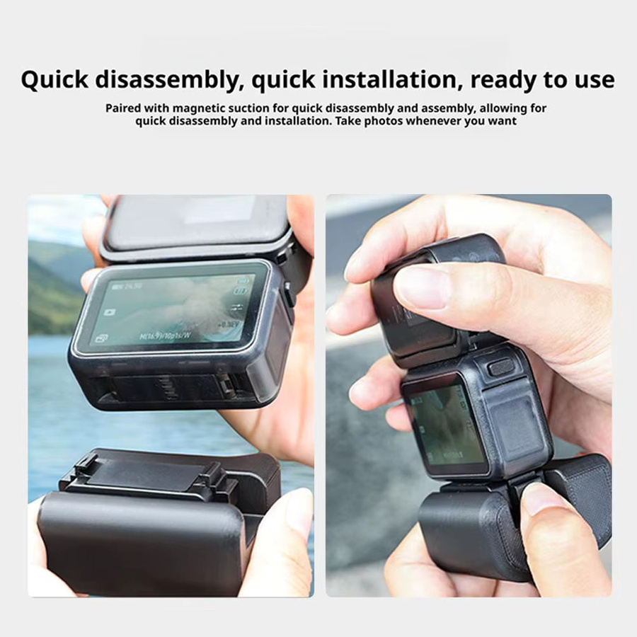 DJI Nano Action Kamera Griff mit rutschfestem Grip und Lanyard in Multicolor - Bild 3