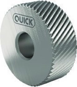 QUICK Rändelrad PM BL 30Grad Silver B/T/H: 20 x 8 x 6 cm - Bild 1