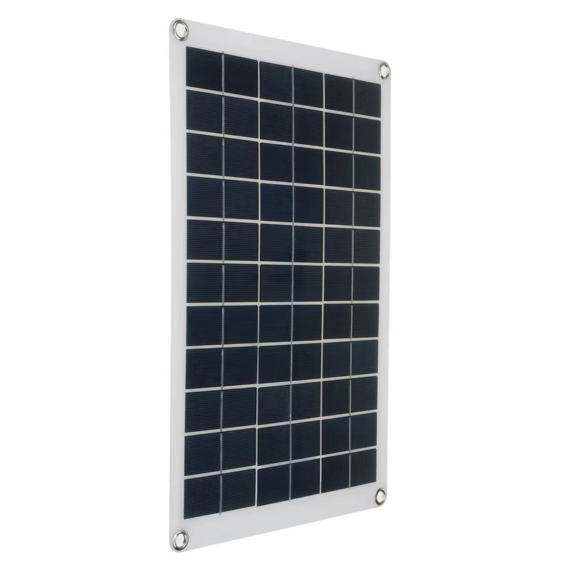 Luxuglow 100W Solar Panel 18V Wasserdichtes Tragbares Solarpanel mit Dual USB für Outdoor Camping in Schwarz - Bild 4