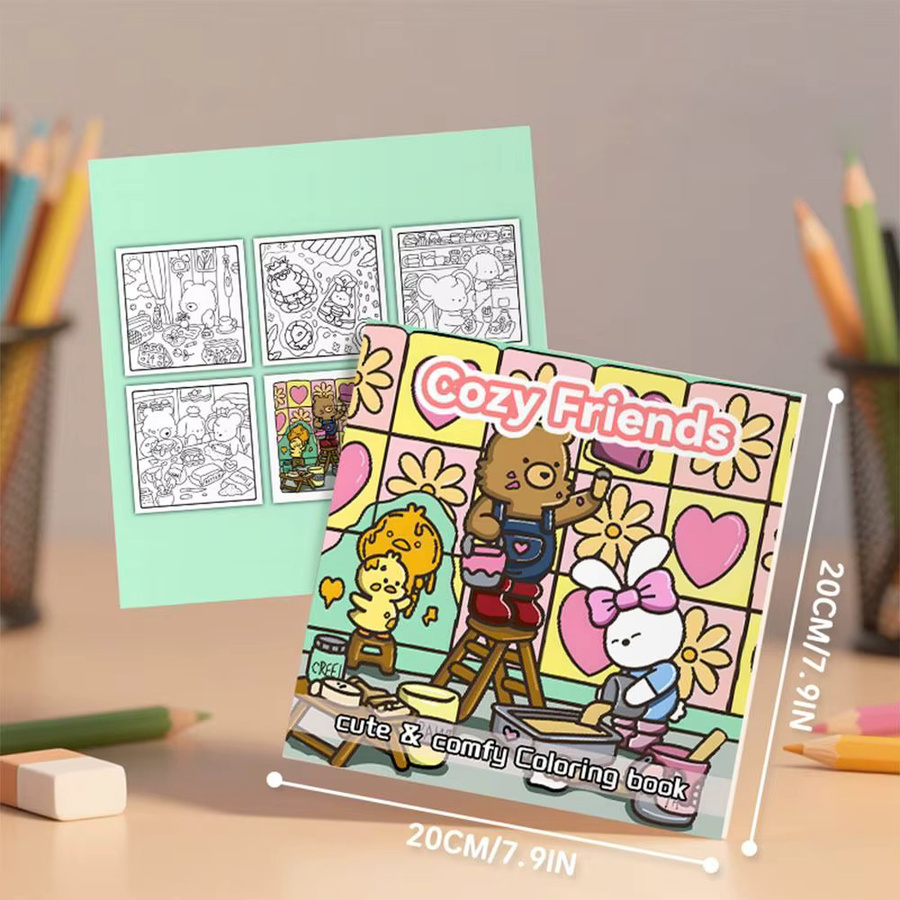 PERNEAKY Graffiti-Malbuch, Cartoon-Malbuch, Mehrfarbig - Bild 3