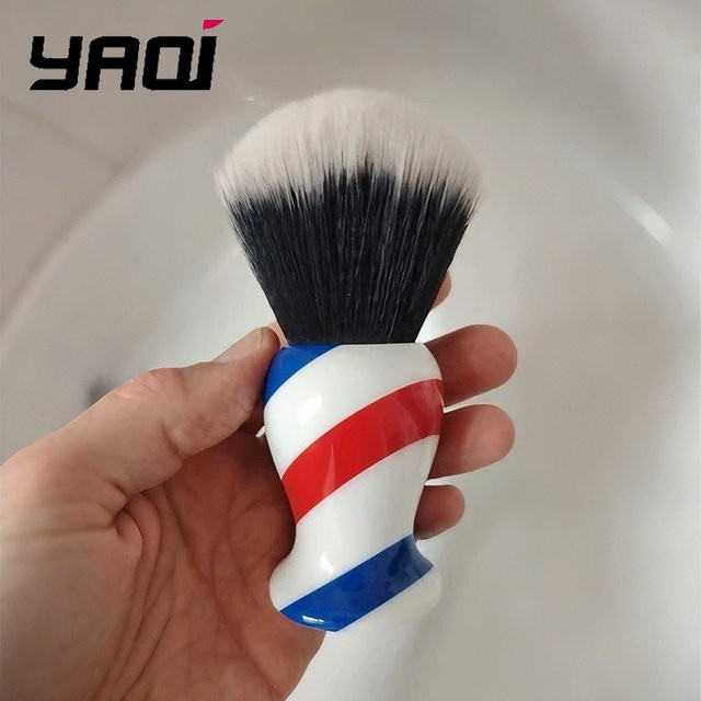 Yaqi Monster Barber Pole Rasierpinsel, 30mm, Herren - Bild 1