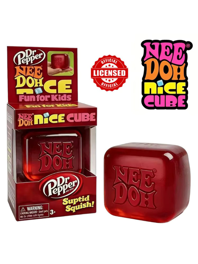 Needoh Nice Cube, Sensorischer Stressabbau-Würfel, Fidget-Tool - Bild 7
