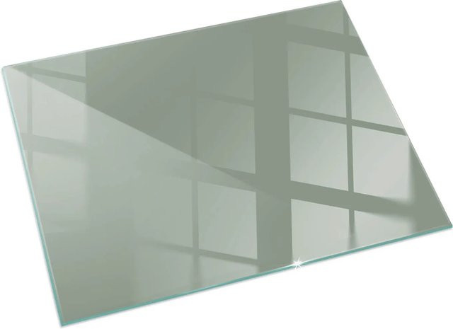 Tulup Glasbodenplatte für Kaminöfen in Grün, B/T: 60 x 40 cm - Bild 1