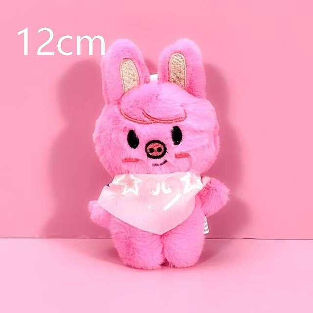 Skzoo Schlüsselanhänger Plüschtier, pink, ab 3 Jahre - Bild 1