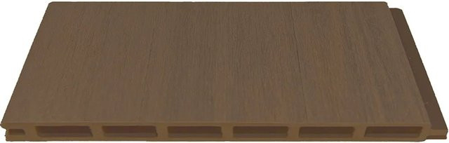 T&J Elskop-Serie WPC-Steckzaunsystem in Teak, B/H: 150 x 1790 mm, Tiefe: 20 mm - Bild 1