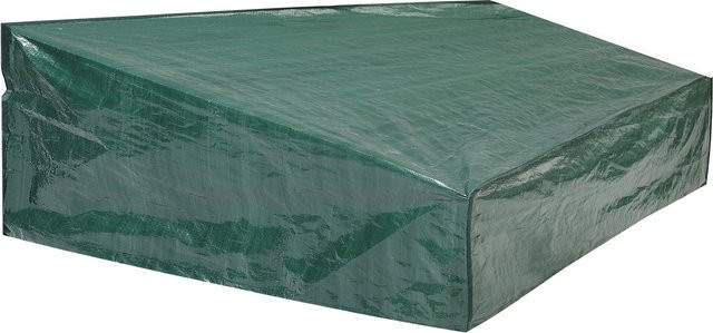 KINGSLEEVE Gartenmöbel Abdeckung in Grün, B/T/H: 197 x 68 x 32/62 cm - Bild 1