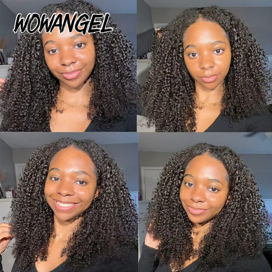 wowangel Feder-Häkel-Echthaarverlängerung, Locken, Boho-Zöpfe - Bild 2