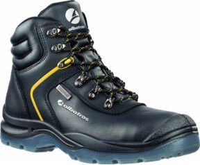 Sicherheitsstiefel ISM aus Vollrindleder in Schwarz mit COATEX Membran, Schutzklasse EN ISO 20345 S3 WR, Größe 42 - Bild 1