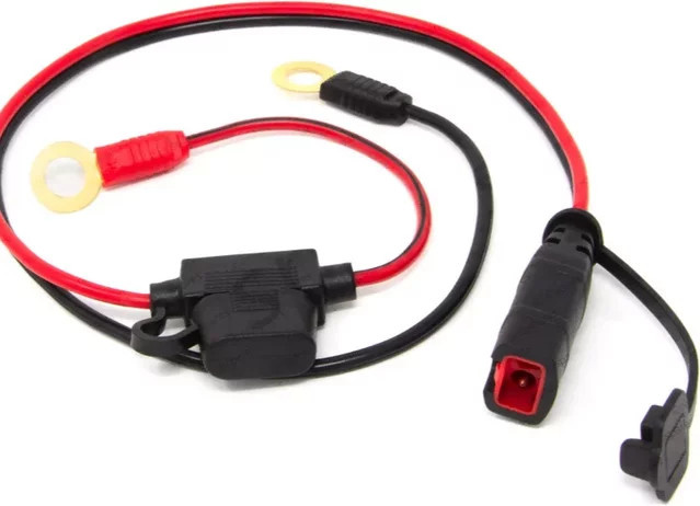 Kompatibles NOCO X-Connect Style Ladekabel mit M10 Ringterminal und USB-C Anschluss - Bild 1