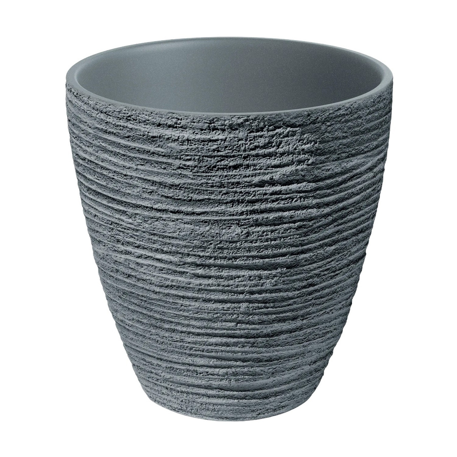 Prosperplast Blumentopf Defora in Betongrau, Höhe: 47 cm, Durchmesser: 48 cm - Bild 2